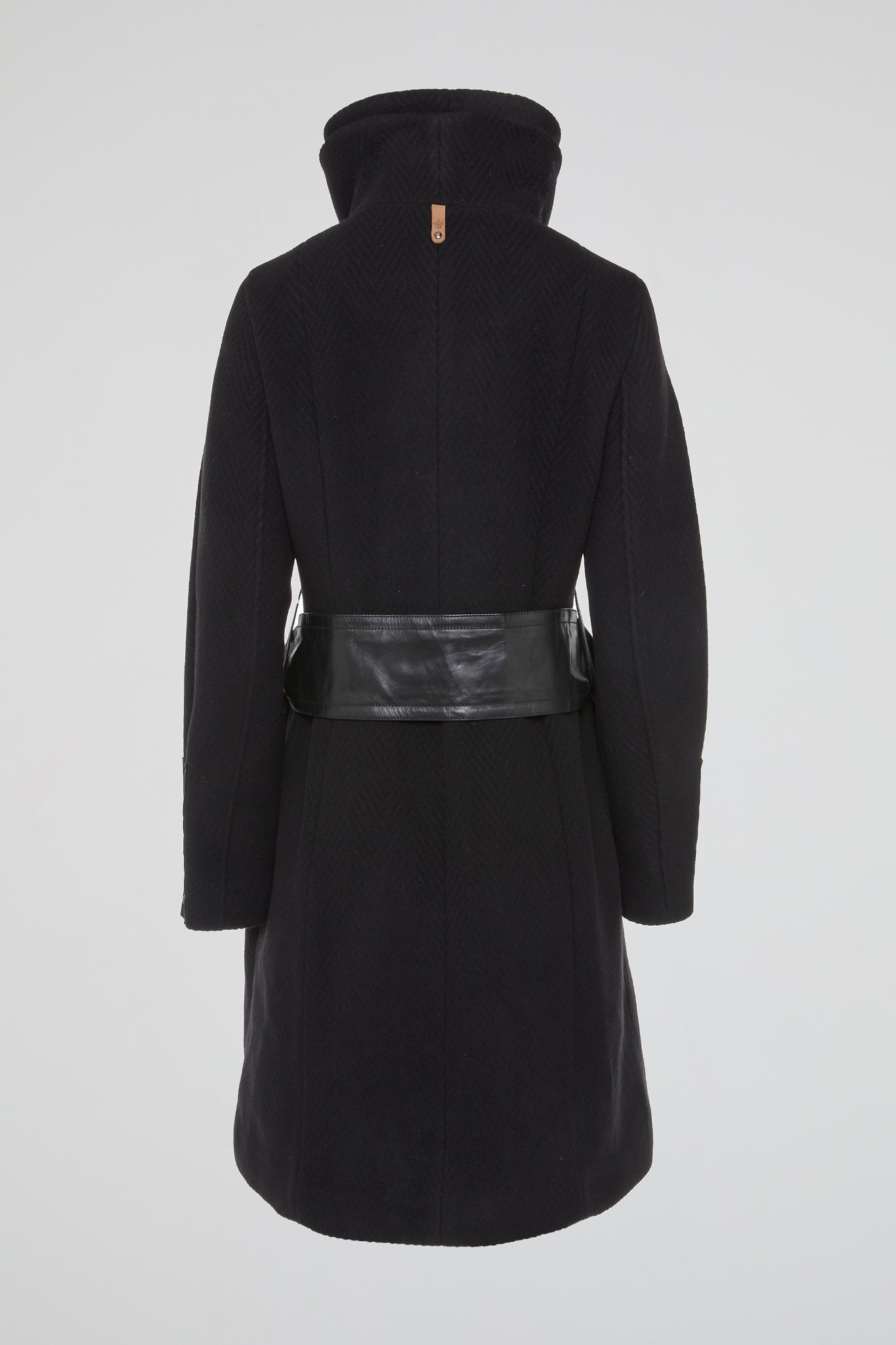 Black Ascent Wool Coat