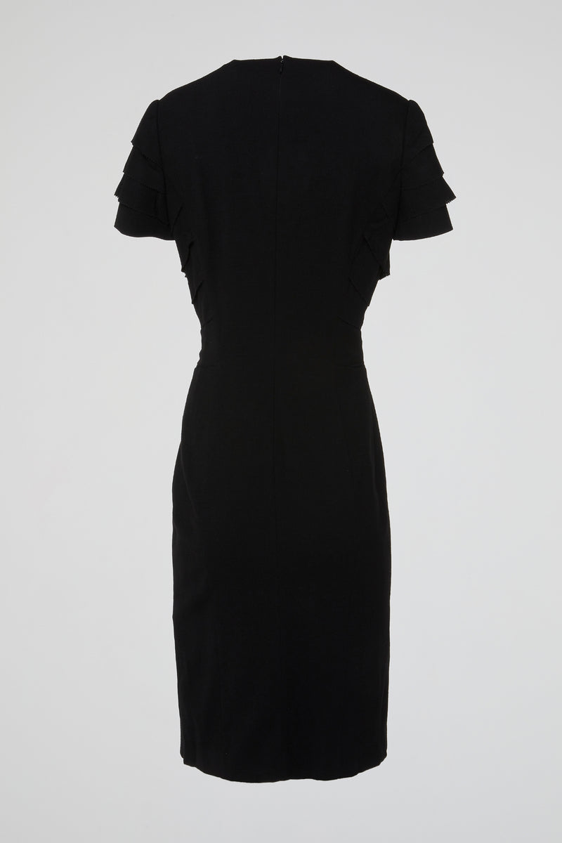 Black Radiance Embellished Dress