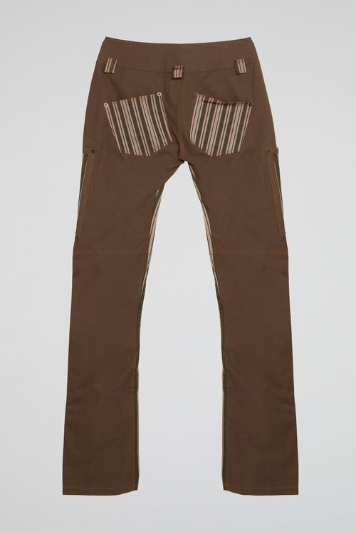 Brown Sahara Women's Straight Trousers