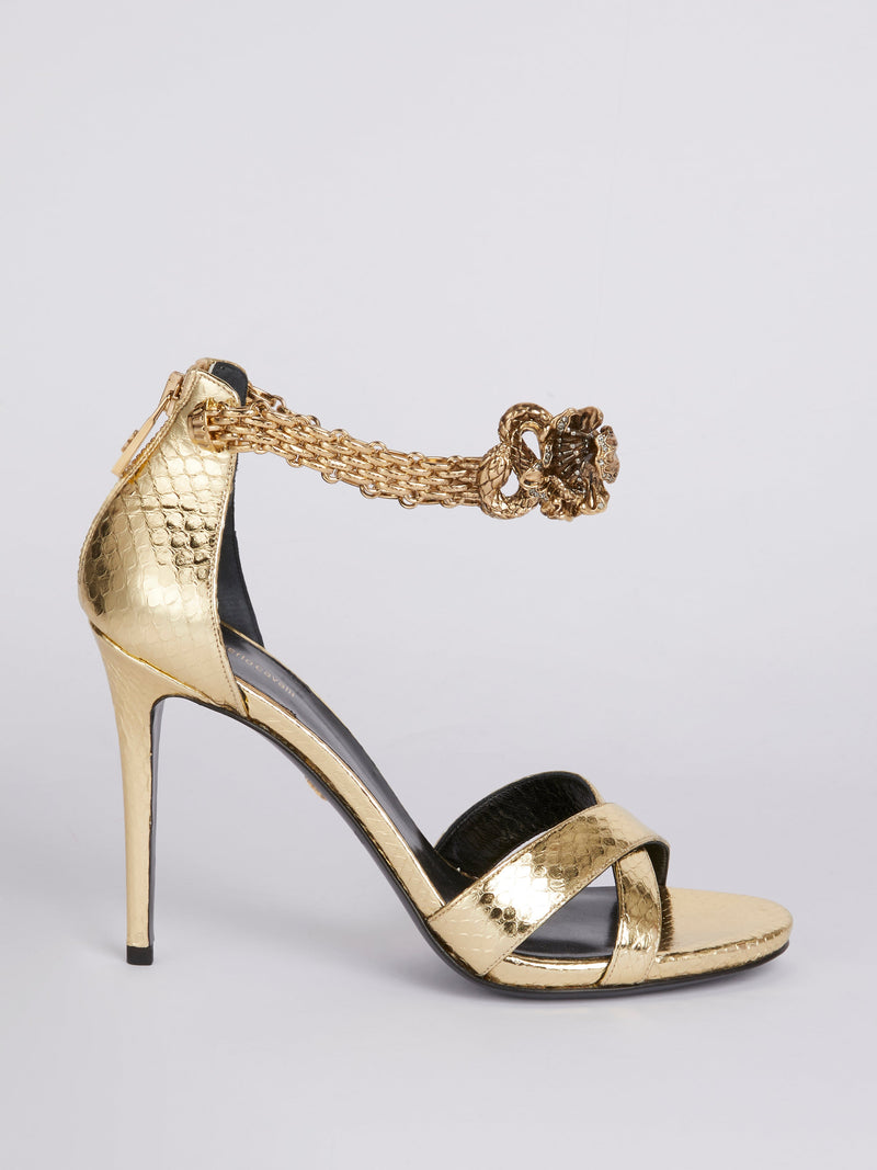 Python Effect Monogram Pumps