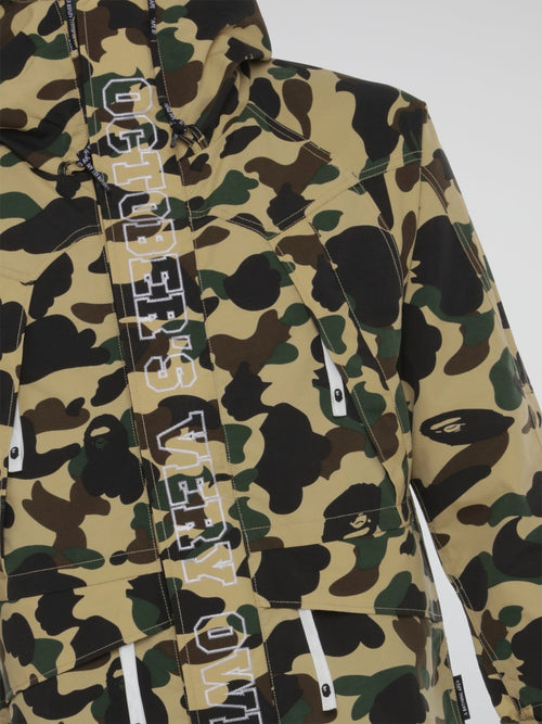 Ovo X Bape Camo Snow Board Jacket