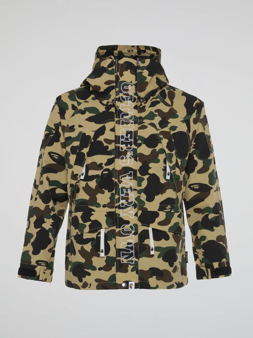 Ovo X Bape Camo Snow Board Jacket