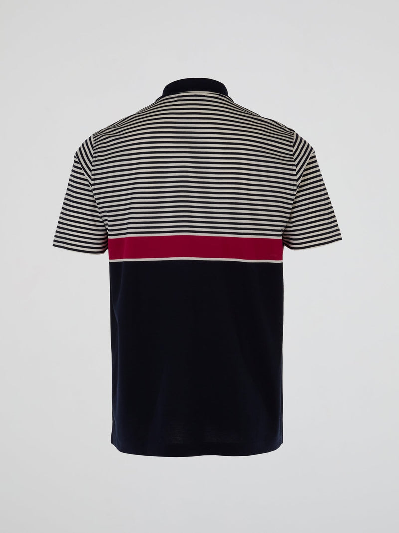 Heritage Stripe Crest Polo