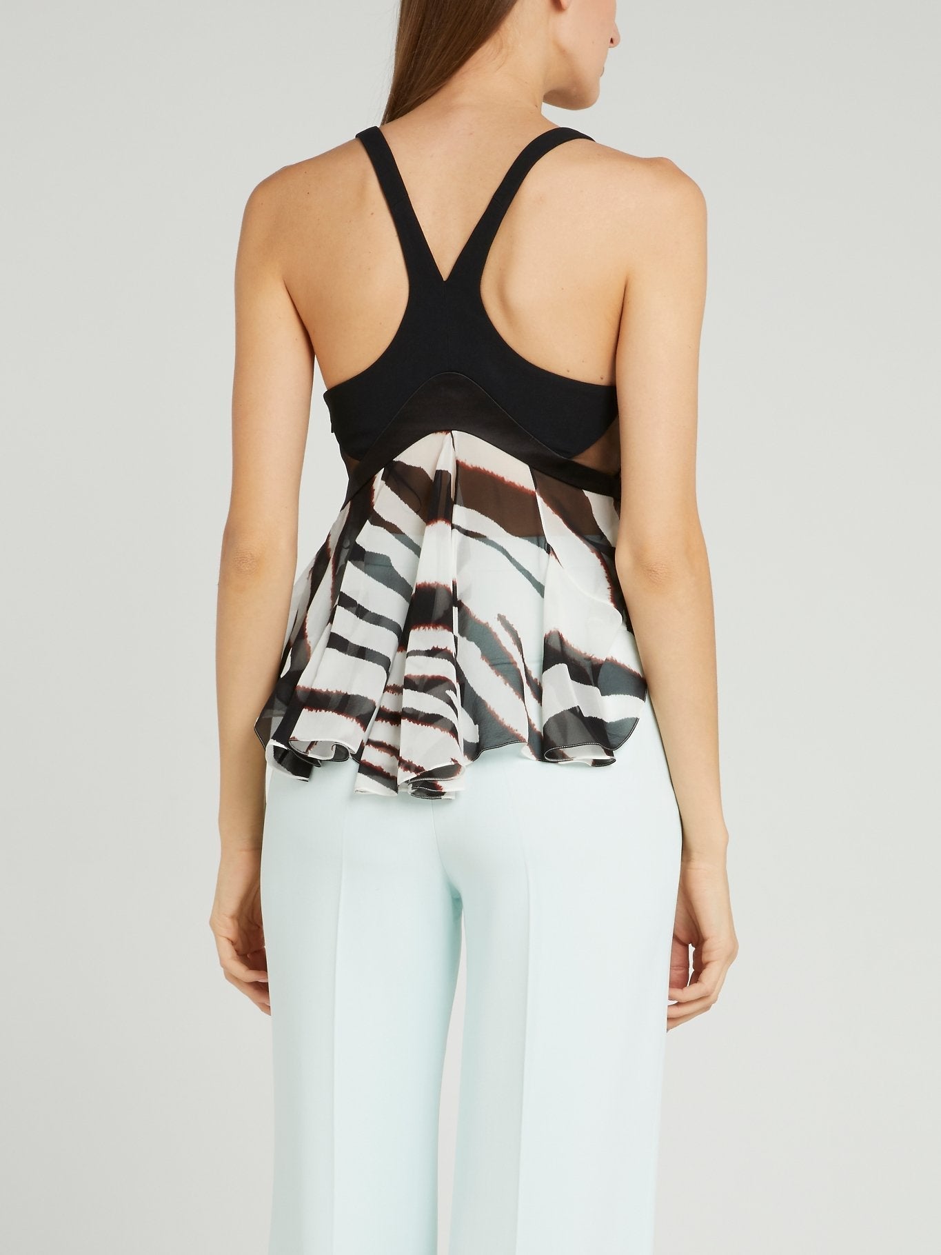 Animal Print Trapeze Tank Top