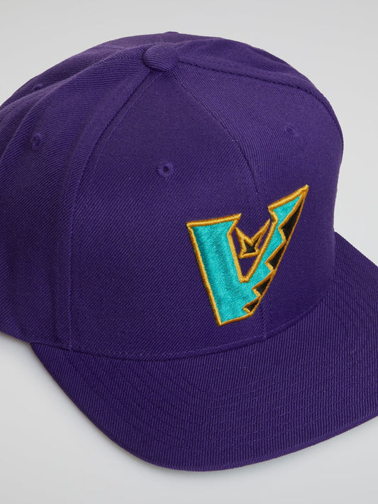 Purple Diamondbacks Cap