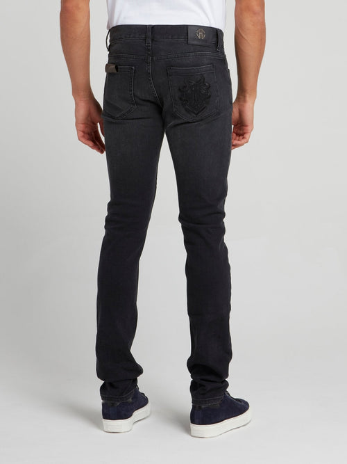 Black Denim Skinny Jeans