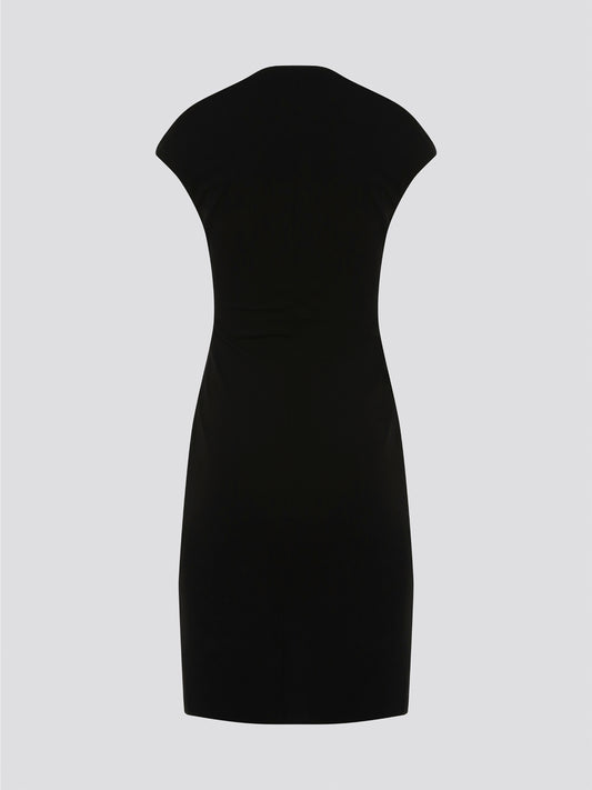 Step into the spotlight and command attention in this stunning Black Embellished Bodycon Dress from Roberto Cavalli. The intricate embellishments and figure-hugging silhouette will have all eyes on you, making you stand out from the crowd at any event. Elevate your wardrobe with this luxurious and unique piece that exudes glamour and confidence.