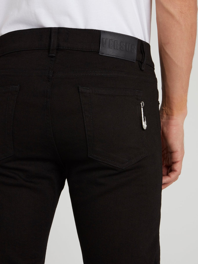 Black Slim Fit Trousers