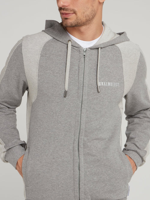 Grey Military Sweatshirt