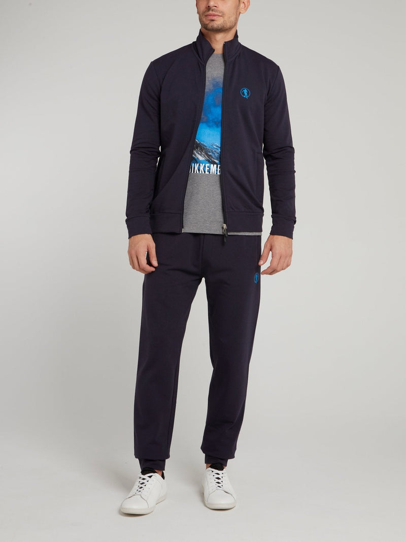 Navy Sport Icon Tracksuit