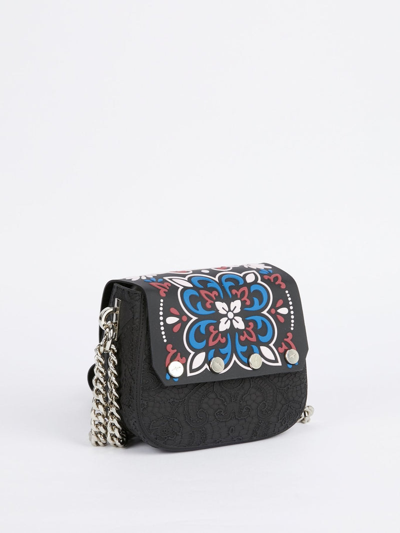 Multicolour Rosa Mini Dafne Aazulejos Shoulder Bag