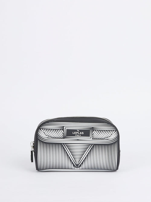 Black and White Kyros Optical Pouch Bag