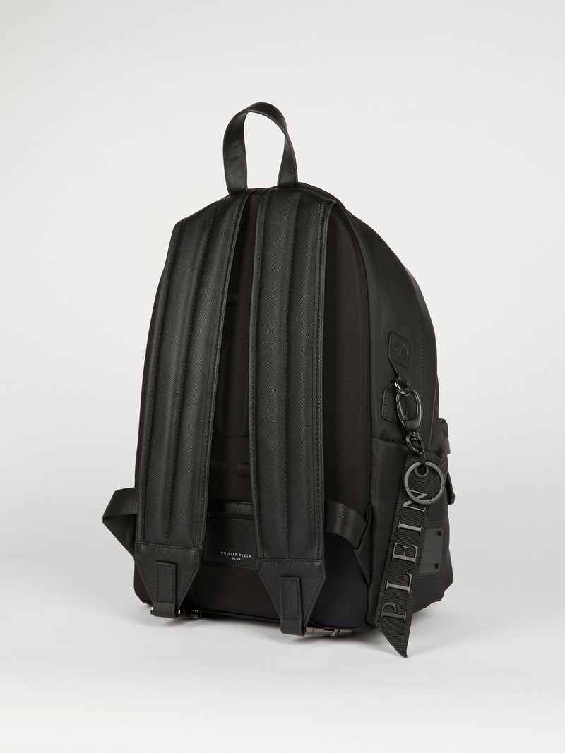 Black Playboy Logo Backpack