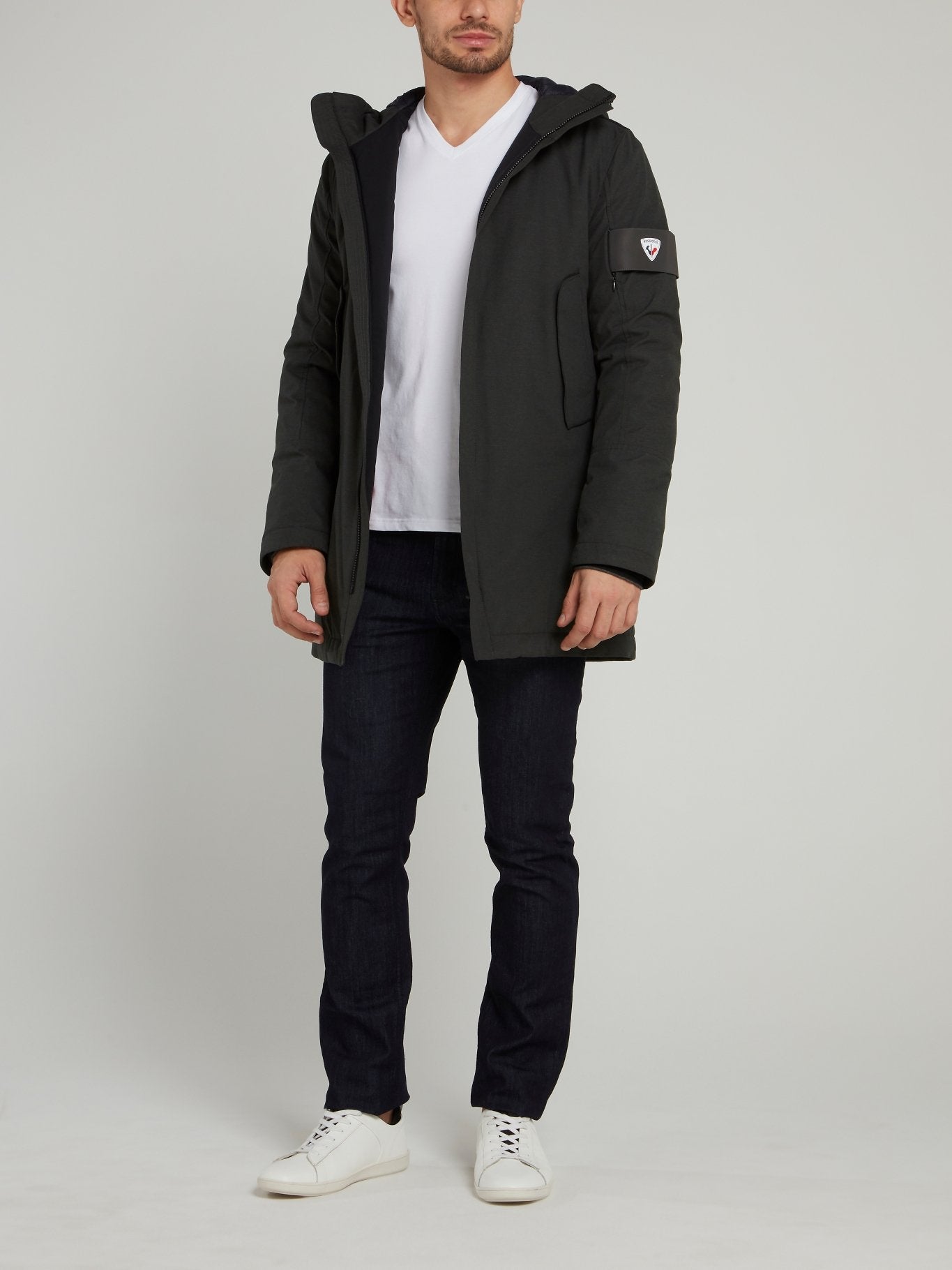 Maxence Melange Hooded Parka