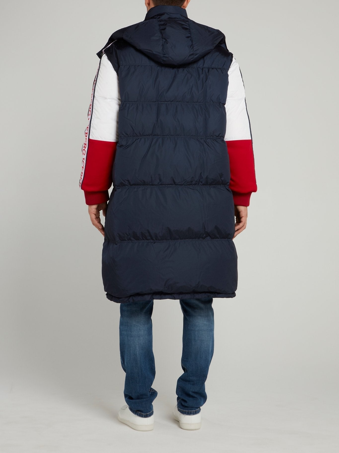 Navy Oversized Puffer Jacket