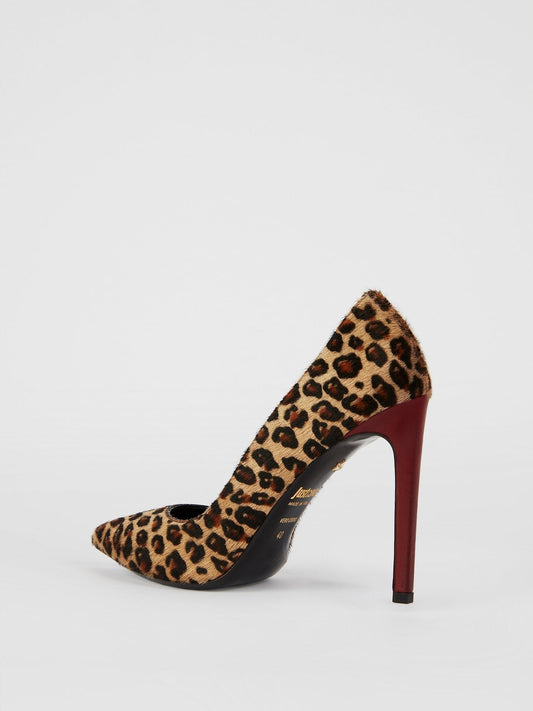 Leopard Effect Court Shoes