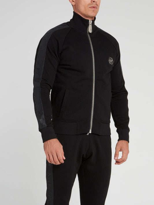 Black Zip Up Turtleneck Jacket