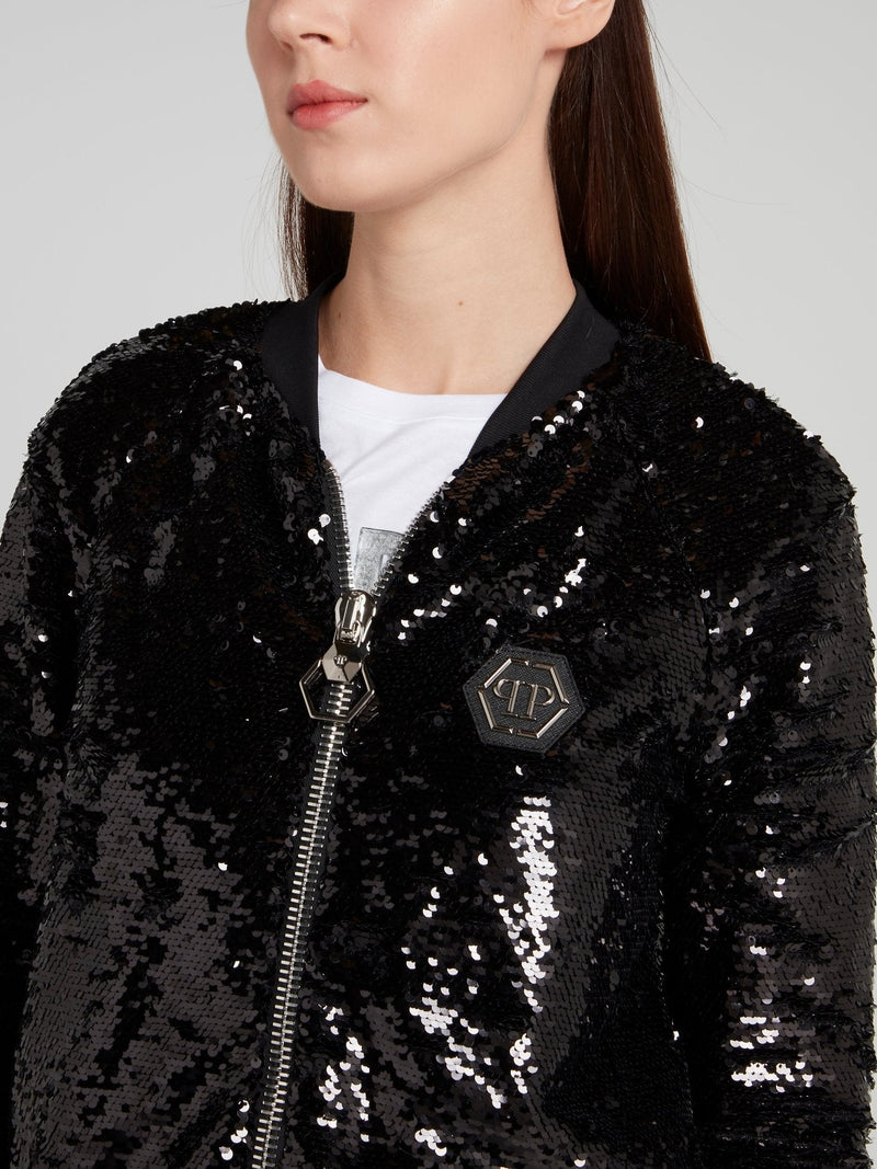 Firefly Sequin Long Jacket