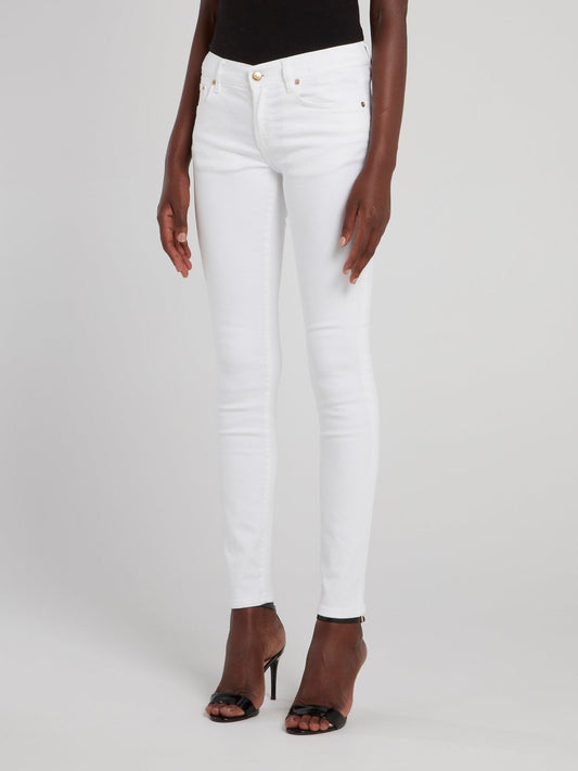 White Skinny Trousers