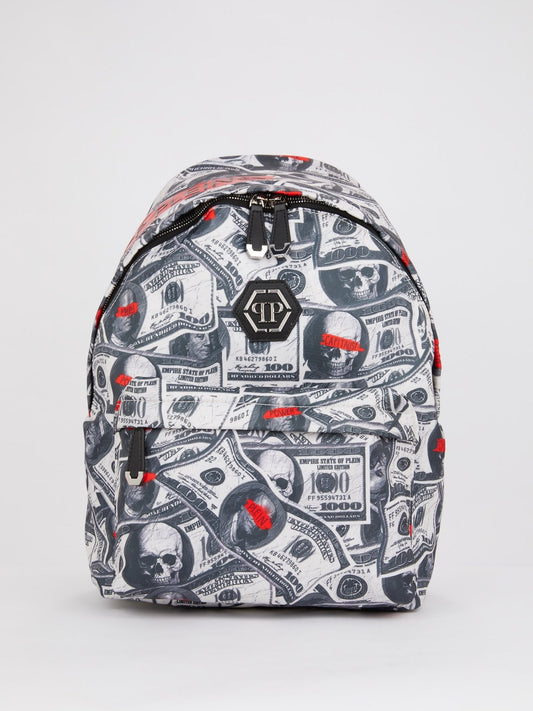 Dollar Skull Logo Backpack