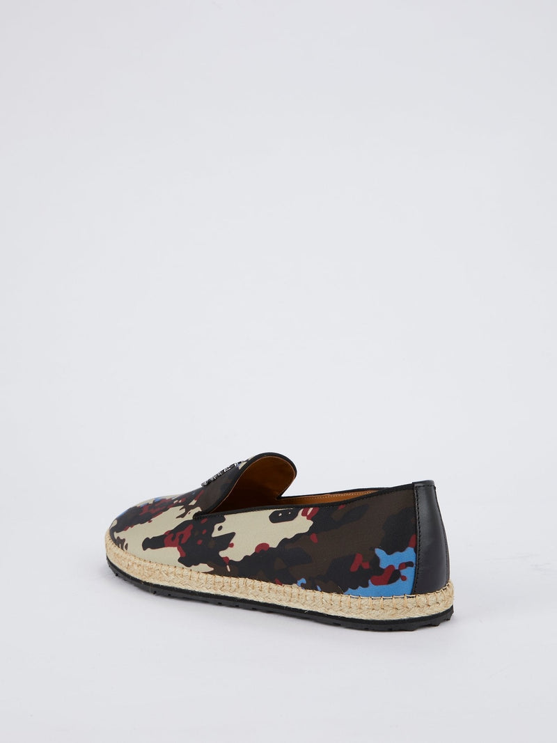 Logo Camouflage Espadrilles