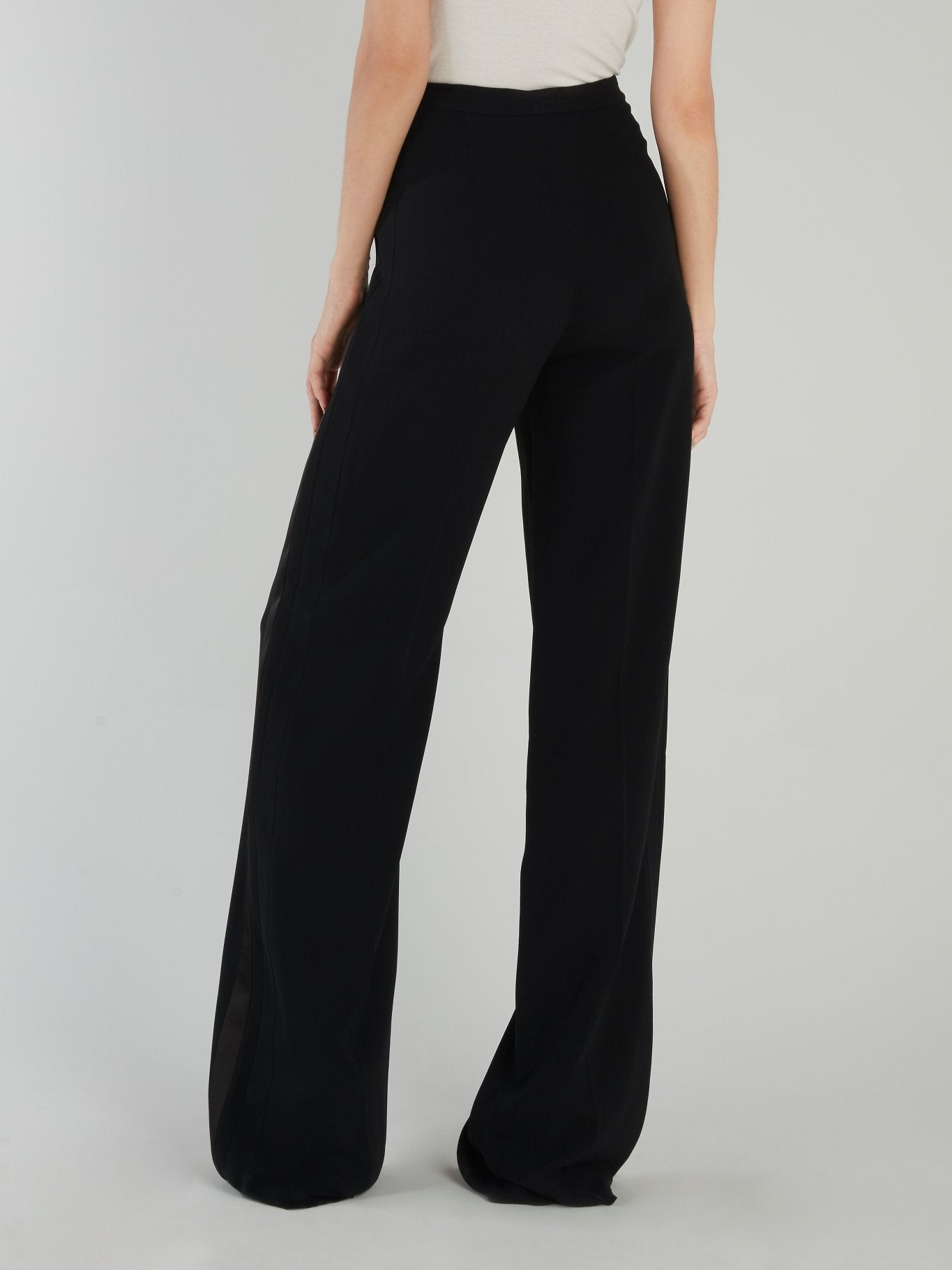 Black High Waist Palazzo Pants