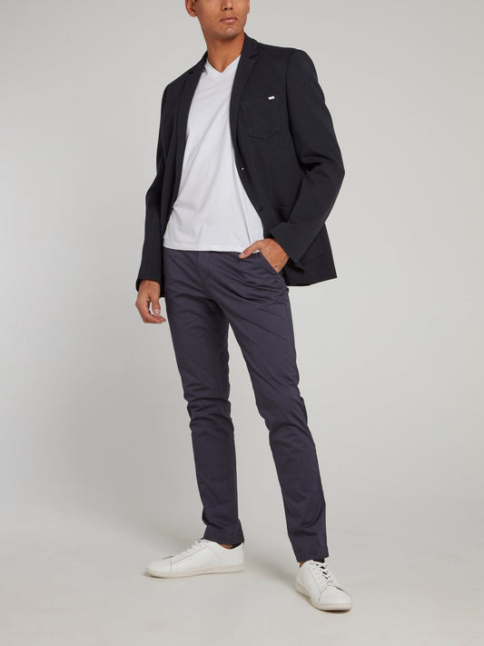 Navy Slim Fit Chino Pants