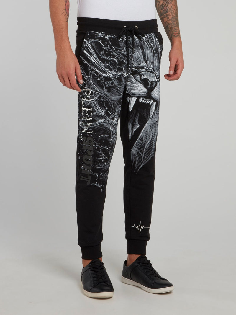 Wilfred Lion Print Jogging Trousers