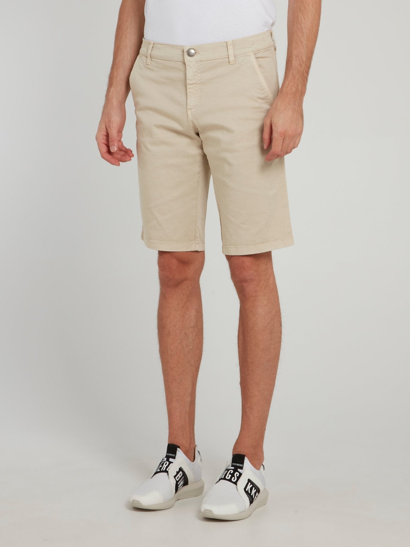 Beige Bermuda Shorts