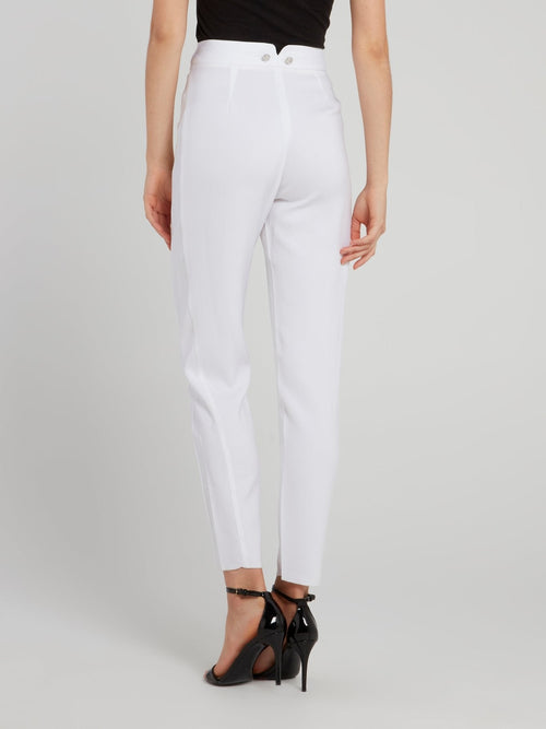 White Capri Pants