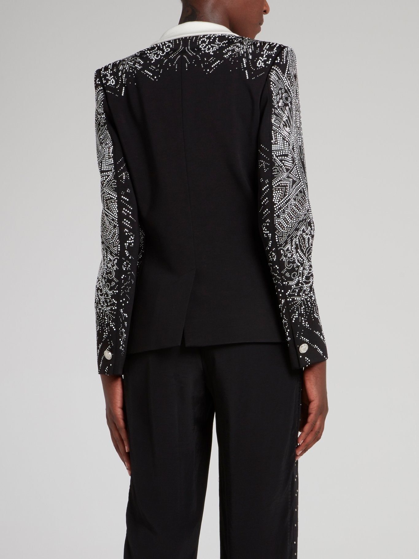 Black Multi-Stud Blazer