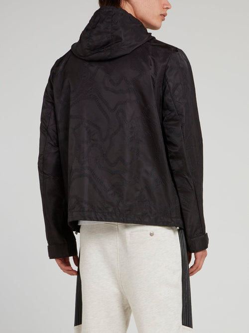 Black Zip Up Sports Jacket