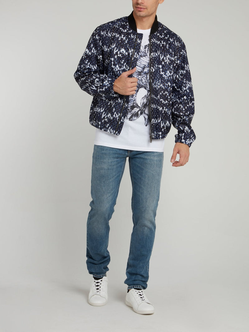 Python Effect Bomber Jacket