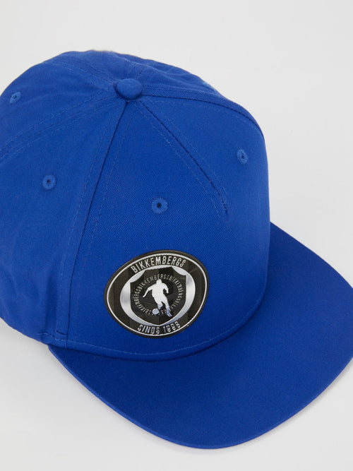 Blue Sport Logo Patch Cap