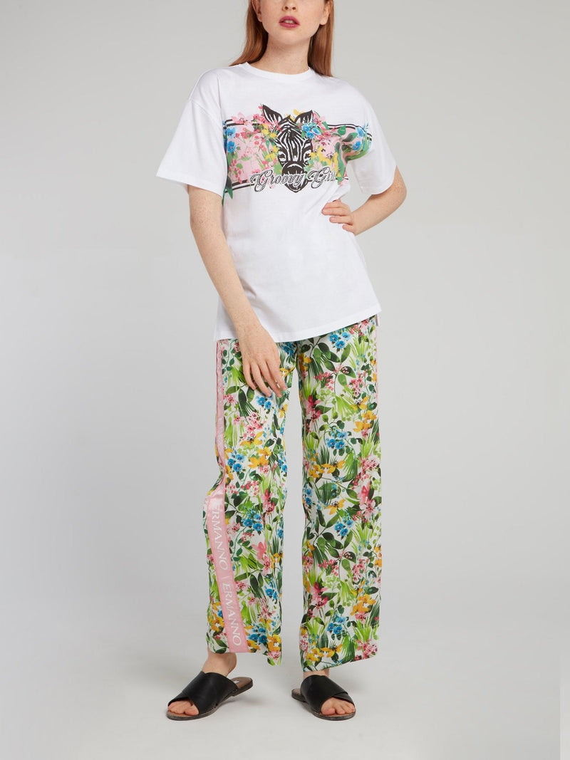 Flora and Fauna Loose Fit T-Shirt