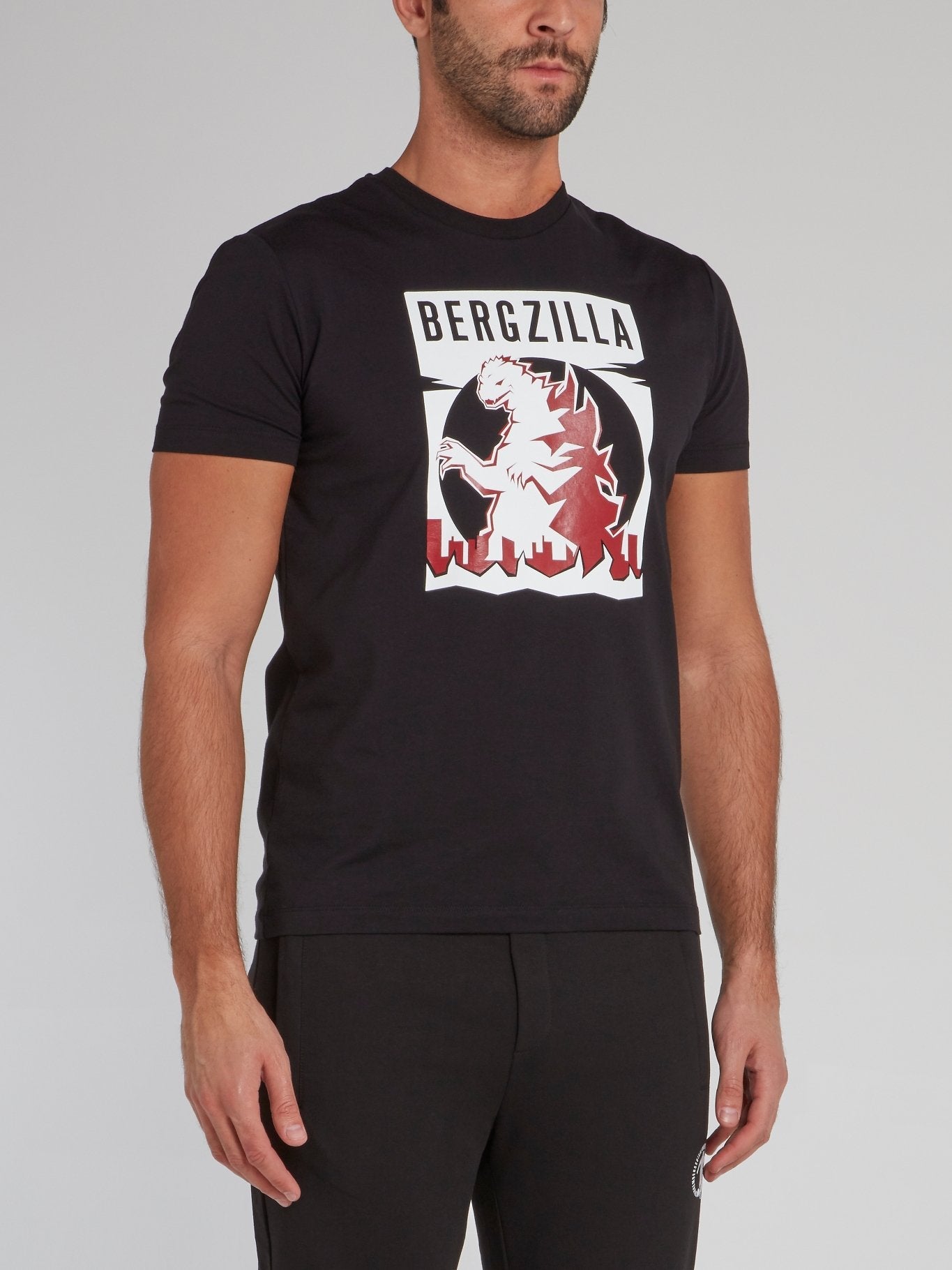 Bergzilla Black Graphic T-Shirt