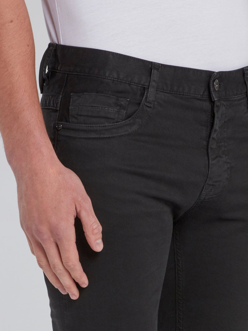 Black Slim Fit Pants