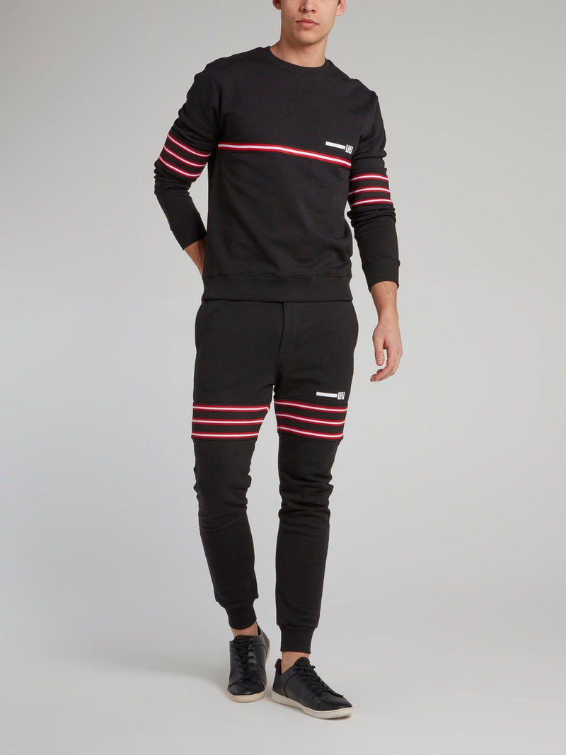 Black Tape Patch Sweatshirt