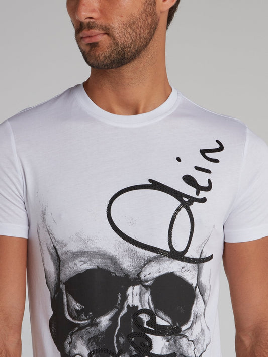 White Skull Signature T-Shirt