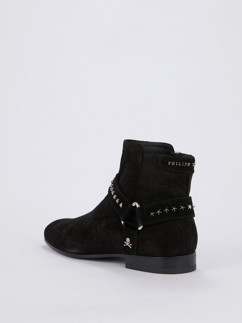 Black Side Zip Chelsea Boots