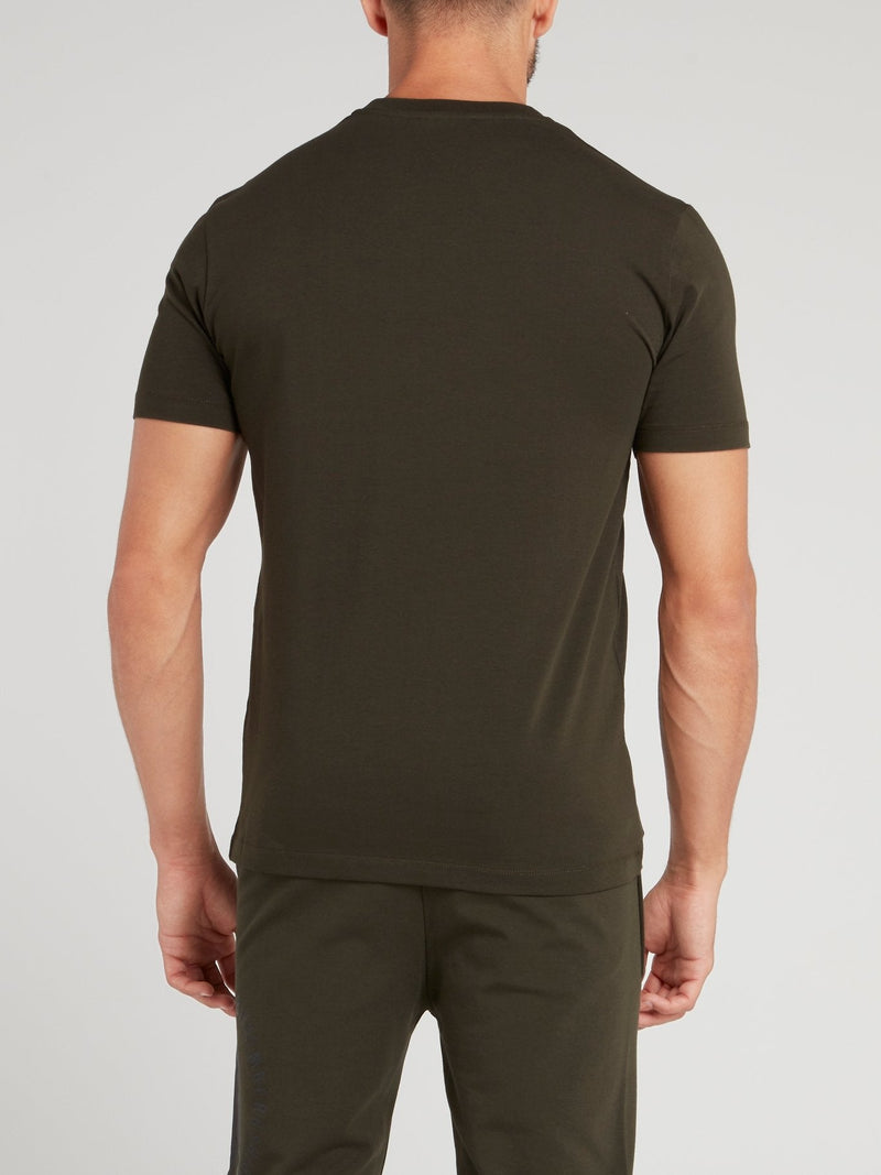 Olive Logo Chevron T-Shirt