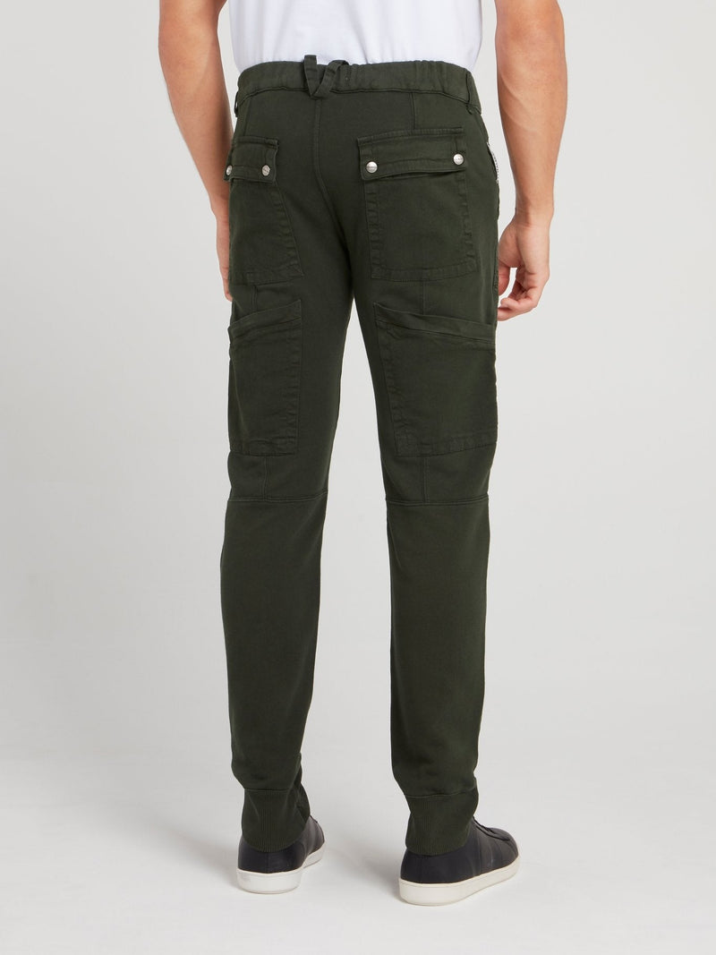 Dark Olive Cargo Pants