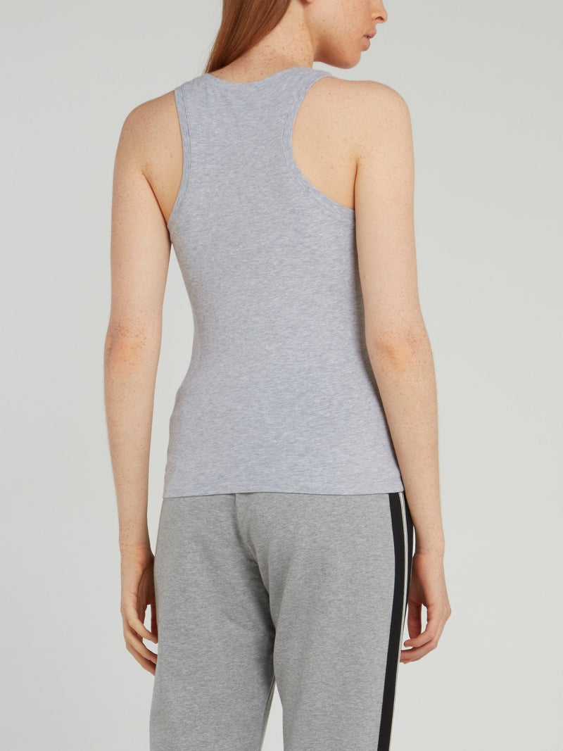 Grey Logo Tank Top