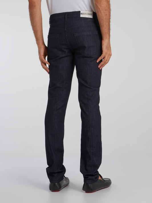 Navy Slim Fit Denim Jeans