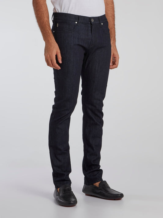 Navy Slim Fit Denim Jeans