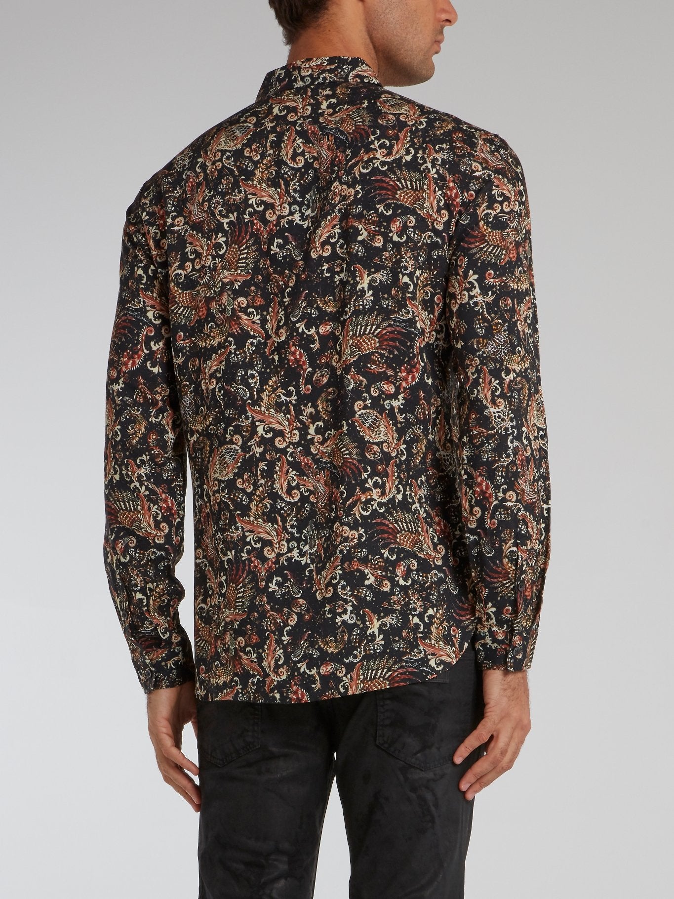 Paisley Print Button Up Shirts