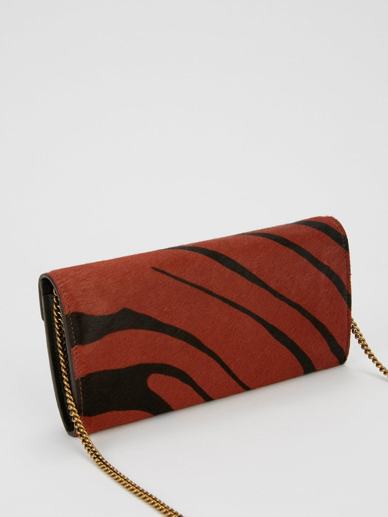 Zebra Effect Cavallino Shoulder Bag