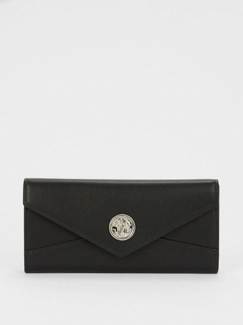 Black Leather Gange Wallet