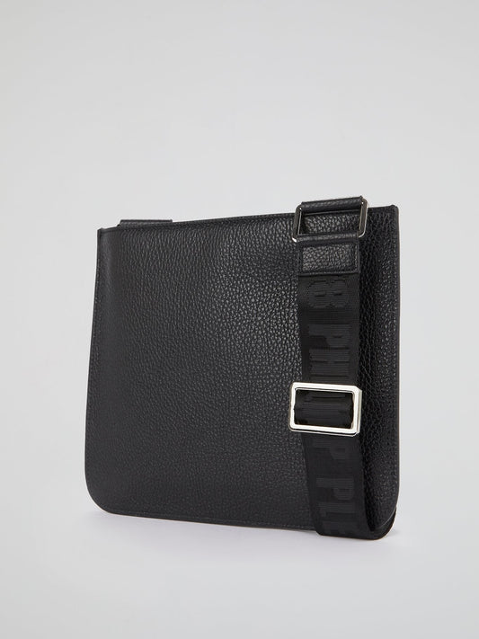 PP1978 Black Logo Crossbody Bag