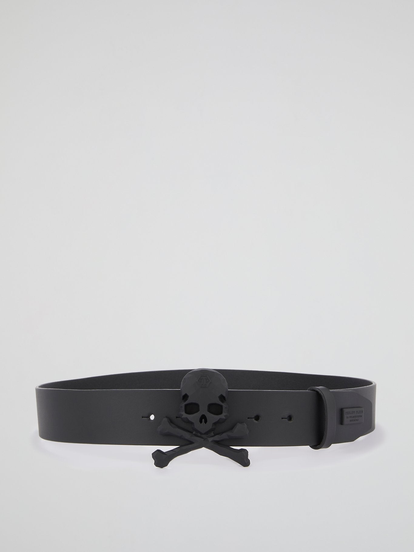 Black Skull Buckle Belt